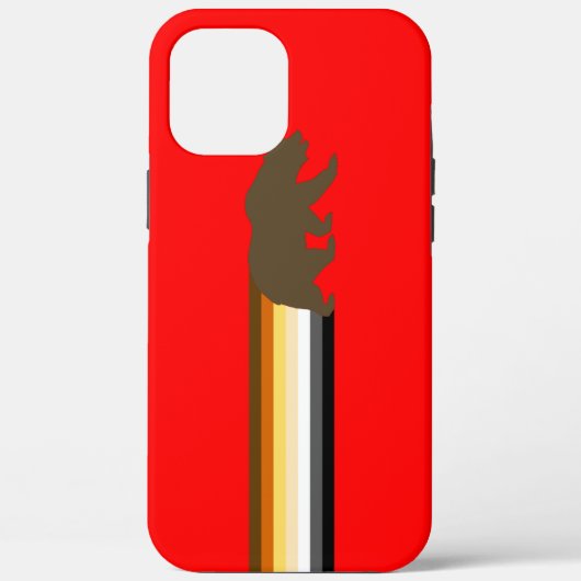 Homo Beer Pride Vlag Case-Mate iPhone Case (Achterkant)