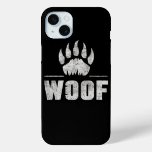Homo Beer Proud vervaagde Beerpoot WOOF iPhone 15 Mini Hoesje