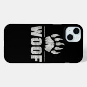 Homo Beer Proud vervaagde Beerpoot WOOF Case-Mate iPhone Case (Achterkant (horizontaal))