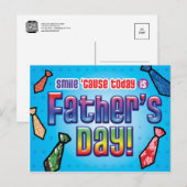 HOMO Briefkaarten - Smile Dad (Voorkant / Achterkant)