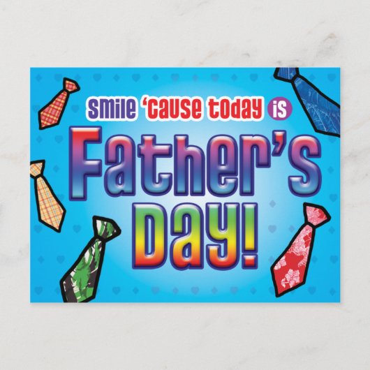 HOMO Briefkaarten - Smile Dad (Voorkant)