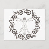 Homo Cyclistus Briefkaart (Voorkant)