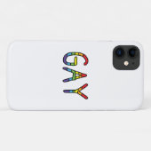 Homo Doodle Ontwerp Case-Mate iPhone Case (Achterkant (horizontaal))