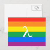 Homo-emancipatieactivisme Briefkaart (Voorkant / Achterkant)