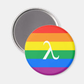 Homo-emancipatieactivisme Magneet (Voorkant / Achterkant)