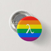 Homo-emancipatieactivisme Ronde Button 3,2 Cm (Voorkant /achterkant)