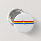 Homo-emancipatieactivisme Ronde Button 3,2 Cm (Voorkant /achterkant)