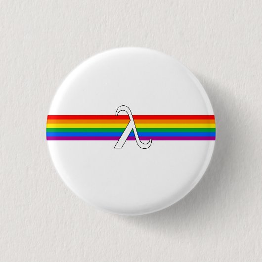Homo-emancipatieactivisme Ronde Button 3,2 Cm (Voorkant)