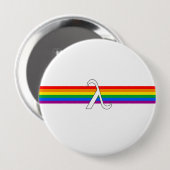 Homo-emancipatieactivisme Ronde Button 4,0 Cm (Voorkant /achterkant)