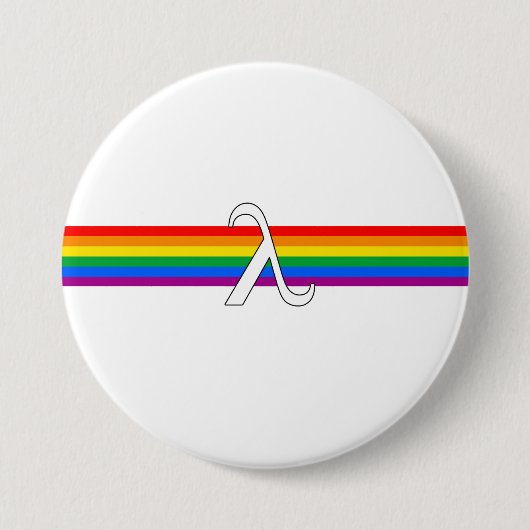 Homo-emancipatieactivisme Ronde Button 7,6 Cm (Voorkant)