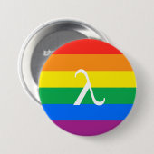 Homo-emancipatieactivisme Ronde Button 7,6 Cm (Voorkant /achterkant)