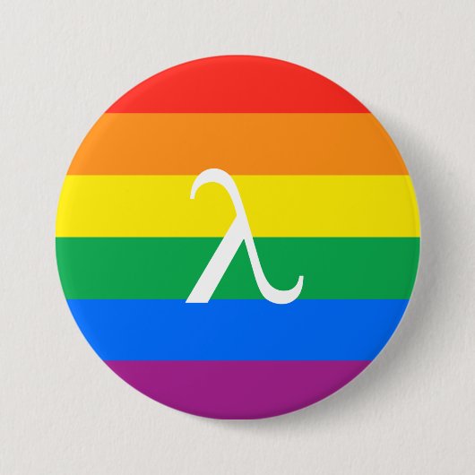 Homo-emancipatieactivisme Ronde Button 7,6 Cm (Voorkant)