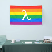 Homo-emancipatieactivisme Spandoek (Beurs)