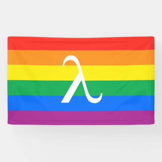 Homo-emancipatieactivisme Spandoek (Horizontaal)