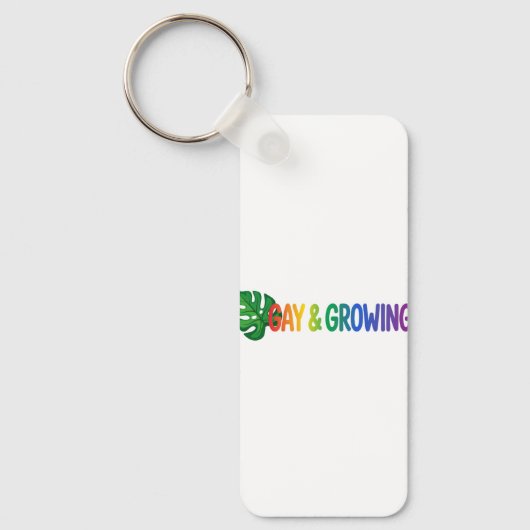 Homo en groeiend sleutelhanger (Voorkant)