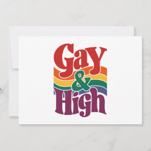 Homo en hoog retro LGBTQ trotsvlag Kaart