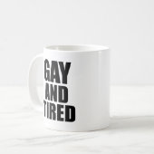 Homo en moe koffiemok (Voorkant links)