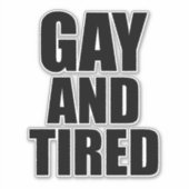 Homo en moe sticker (Voorkant)