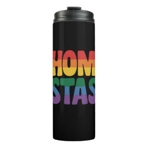 Homo Estas Grappige Spaanse Mexicaanse Gay Ally LG Thermosbeker