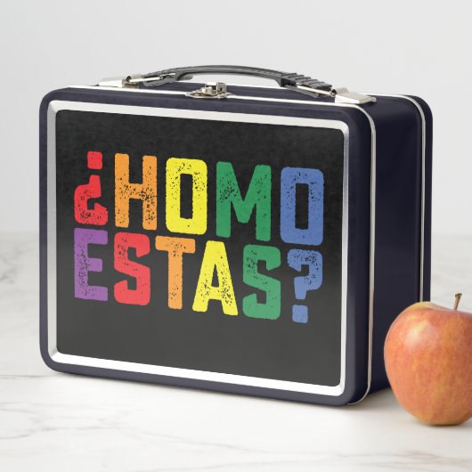 Homo estas Spaanse Mexicaanse Grappige Gay Pride L (In situ)