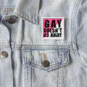 Homo gaat niet weg van de Button van het vierkante (In situ)