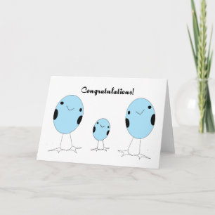 Homo geadopteerd een jongen gefeliciteerd kaart