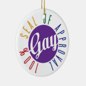 Homo Goedkeurings Ornament (Rechts)