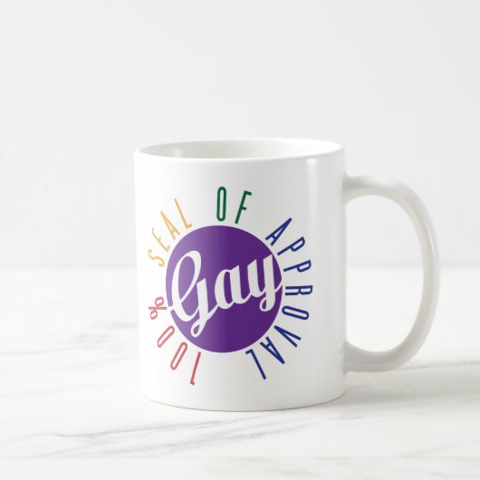 Homo Goedkeuringsmug Koffiemok (Rechts)