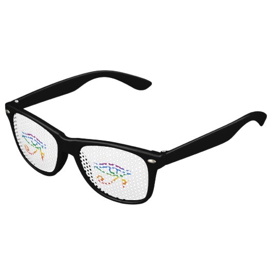 Homo Goth Pride Kinder Zonnebril (Gekanteld)
