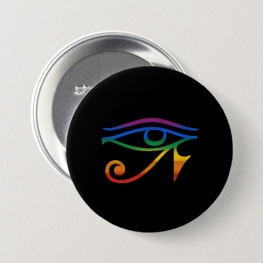 Homo Goth Pride Ronde Button 7,6 Cm (Voorkant /achterkant)