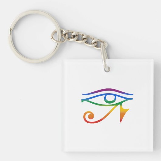 Homo Goth Pride Sleutelhanger (Voorkant)