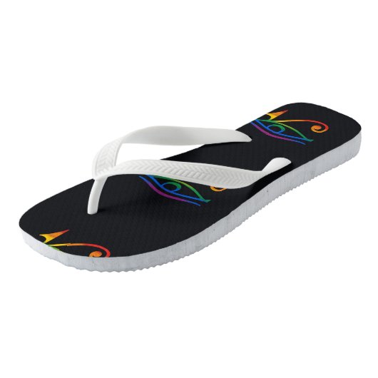 Homo Goth Pride Teenslippers (Schuin)