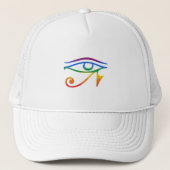 Homo Goth Pride Trucker Pet (Voorkant)