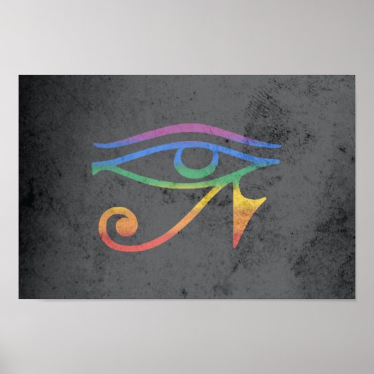 HOMO-GOTISCHE PRIDE-VLAG POSTER (Voorkant)