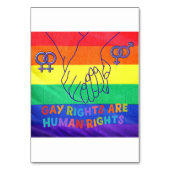 Homo heeft rechten kaart (Achterkant)