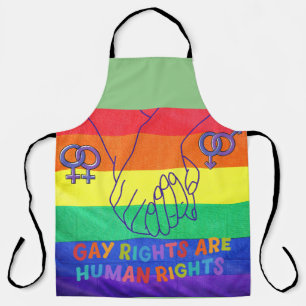 Homo heeft rechten schort