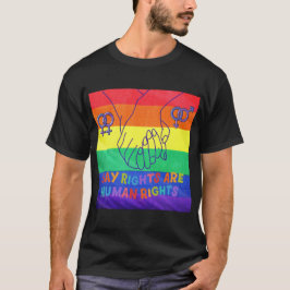 Homo heeft rechten t-shirt
