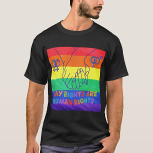 Homo heeft rechten t-shirt
