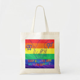 Homo heeft rechten tote bag