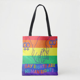 Homo heeft rechten tote bag