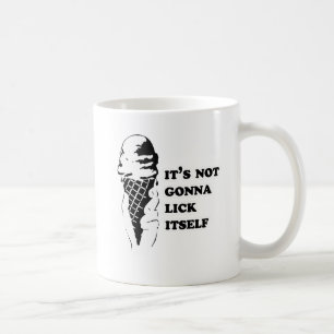 Homo humor likt zichzelf omgekeerd koffiemok