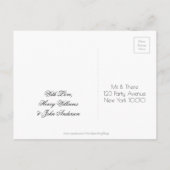 Homo huwelijksfeest uitnodiging Save the date LGBT (Achterkant)