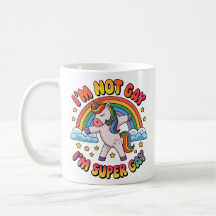 Homo Ik Ben Super Homo Sublimatie-60681 Tri-Blend Koffiemok