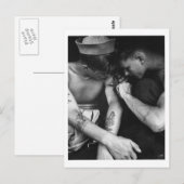  homo-interesses jager met tattoos briefkaart (Voorkant / Achterkant)