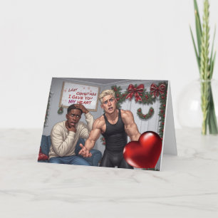 Homo "Last Christmas" Grappige Kerstkaart! Kaart