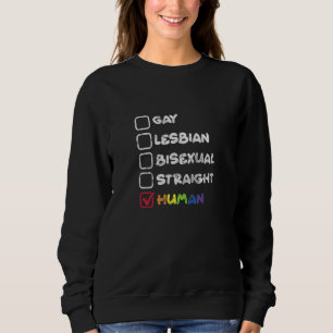 Homo Lesbienne Biseksueel Heteroseksueel Mens LGBT Trui