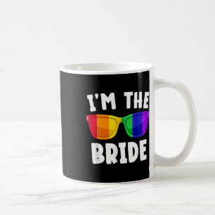 Homo Lesbisch Lgbt Trouwfeest Bruid T-shirt vrijge Koffiemok