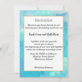 Homo lesbische bruiloft uitnodiging (Achterkant)