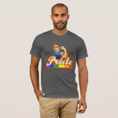 Homo lesbische trots t-shirt (Voorkant volledig)