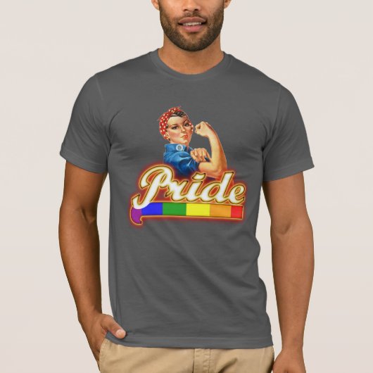 Homo lesbische trots t-shirt (Voorkant)